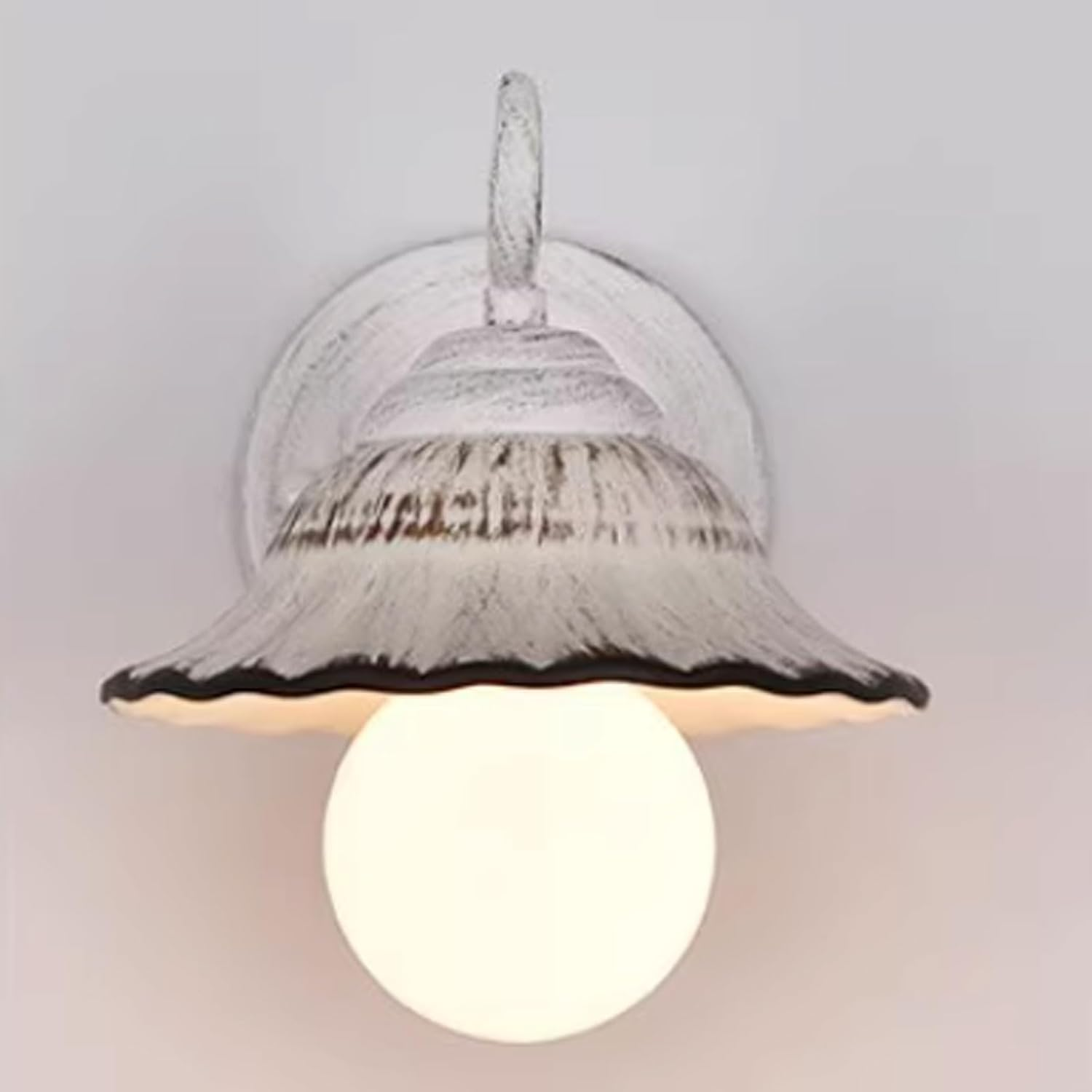 Wall Lamp TV Background Restaurant Mural Wall Sconce E27 Ceramic Metal Wall Light Corridor Bedroom Bedside Lamp Living Room Wall Lighting image number 4