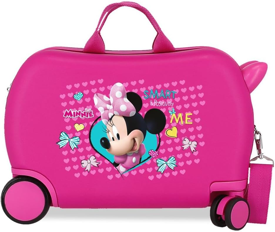 Joumma Disney Enjoy Minnie Children'S Suitcase Pink 45 X 31 X 20 Cm Hard ABS 24.6L 1.8 Kg 4 Wheels Hand Luggage, Pink, Children'S Suitcase, Pink, Children'S Suitcase image number 3