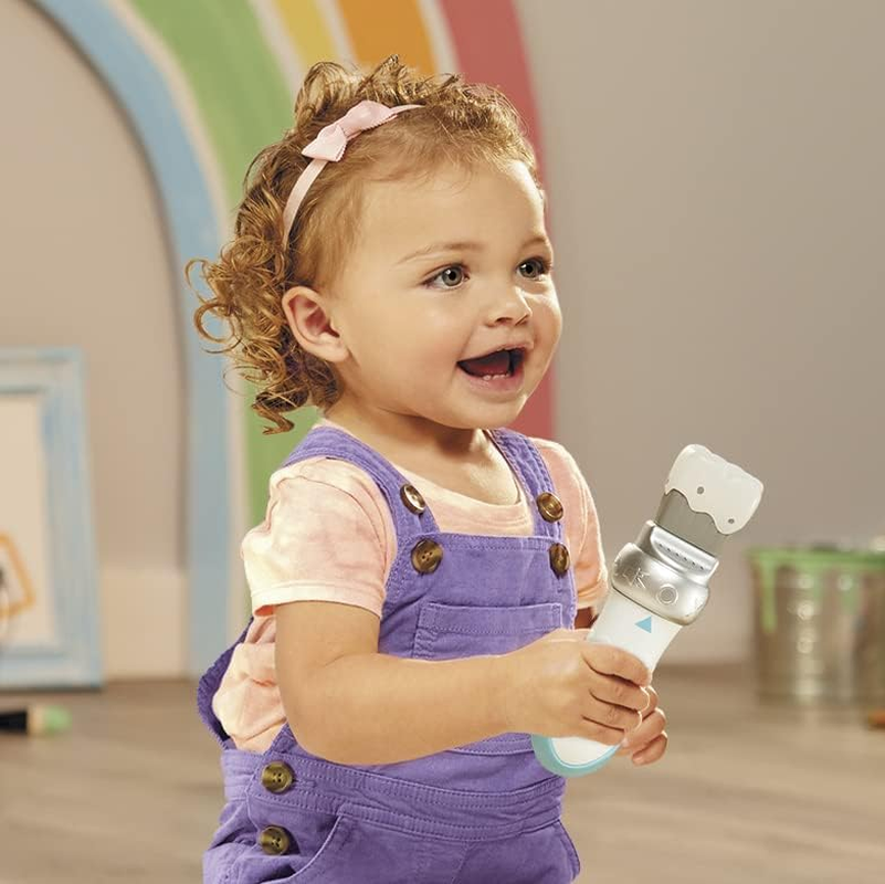 Little Tikes Learn & Play Shapes & Sounds Paintbrush with Bilingual Function - Includes Colours, Shapes, Activity Lights & Sound Effects - Batteries Included - for Babies & Toddlers from 9 Months