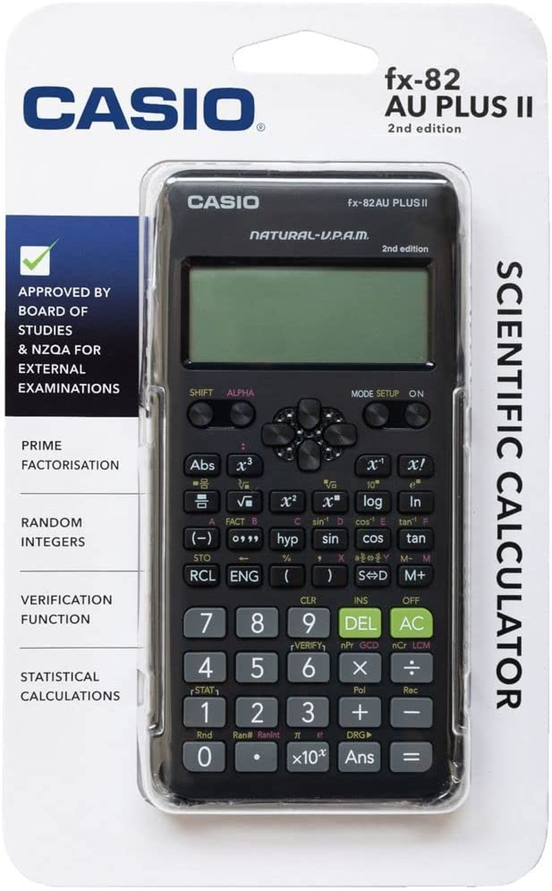 Casio FX-82AU plus II Edition Scientific Calculator