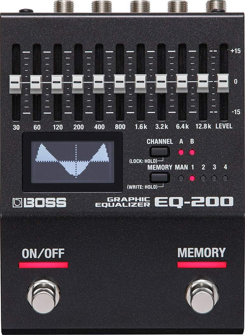 Boss EQ-200 Guitar Effects Pedal Graphic Equaliser image number 1