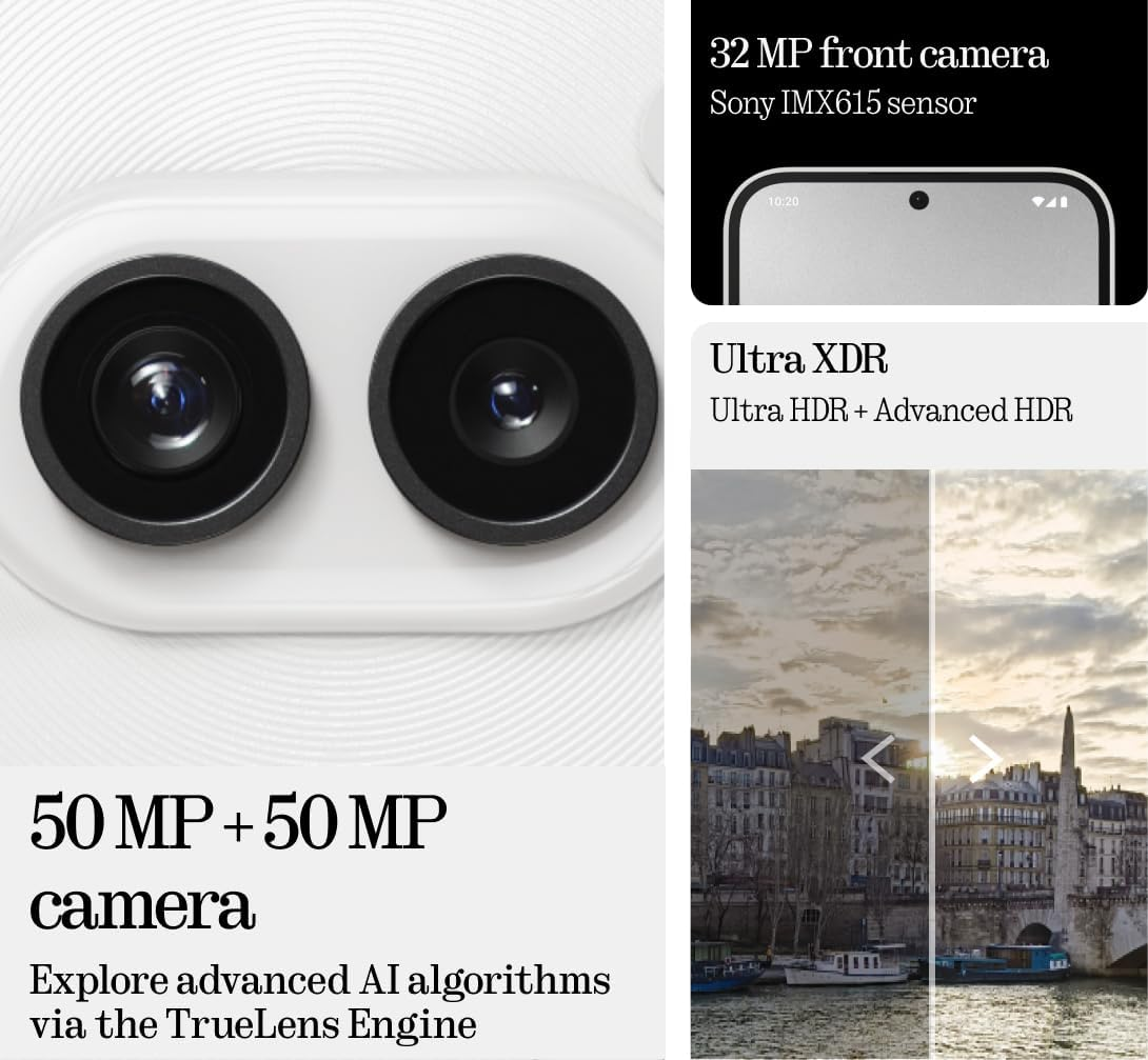 Nothing Phone (2A) 5G 256GB Storage + 12GB RAM Black, 6.7 Inch, IP54, 5,000 Mah Capacity, Unlocked Nothing OS 2.5 Smartphone - Milk White image number 5