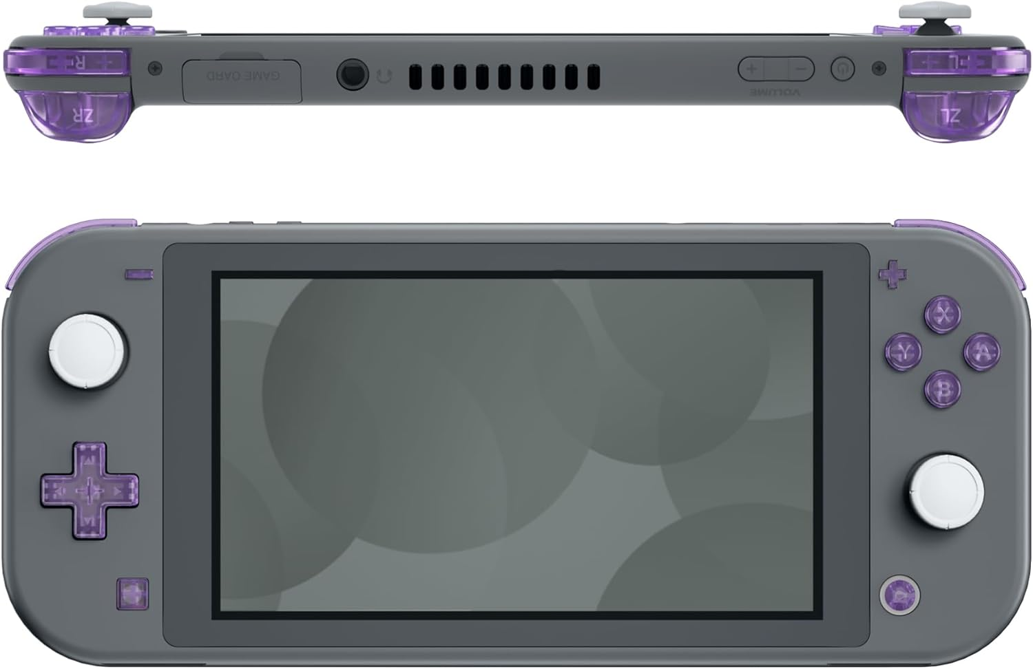 Extremerate Emerald Green Replacement ABXY Home Capture plus minus Keys Dpad L R ZL ZR Trigger for Nintendo Switch Lite, Full Set Buttons Repair Kits with Tools for Nintendo Switch Lite