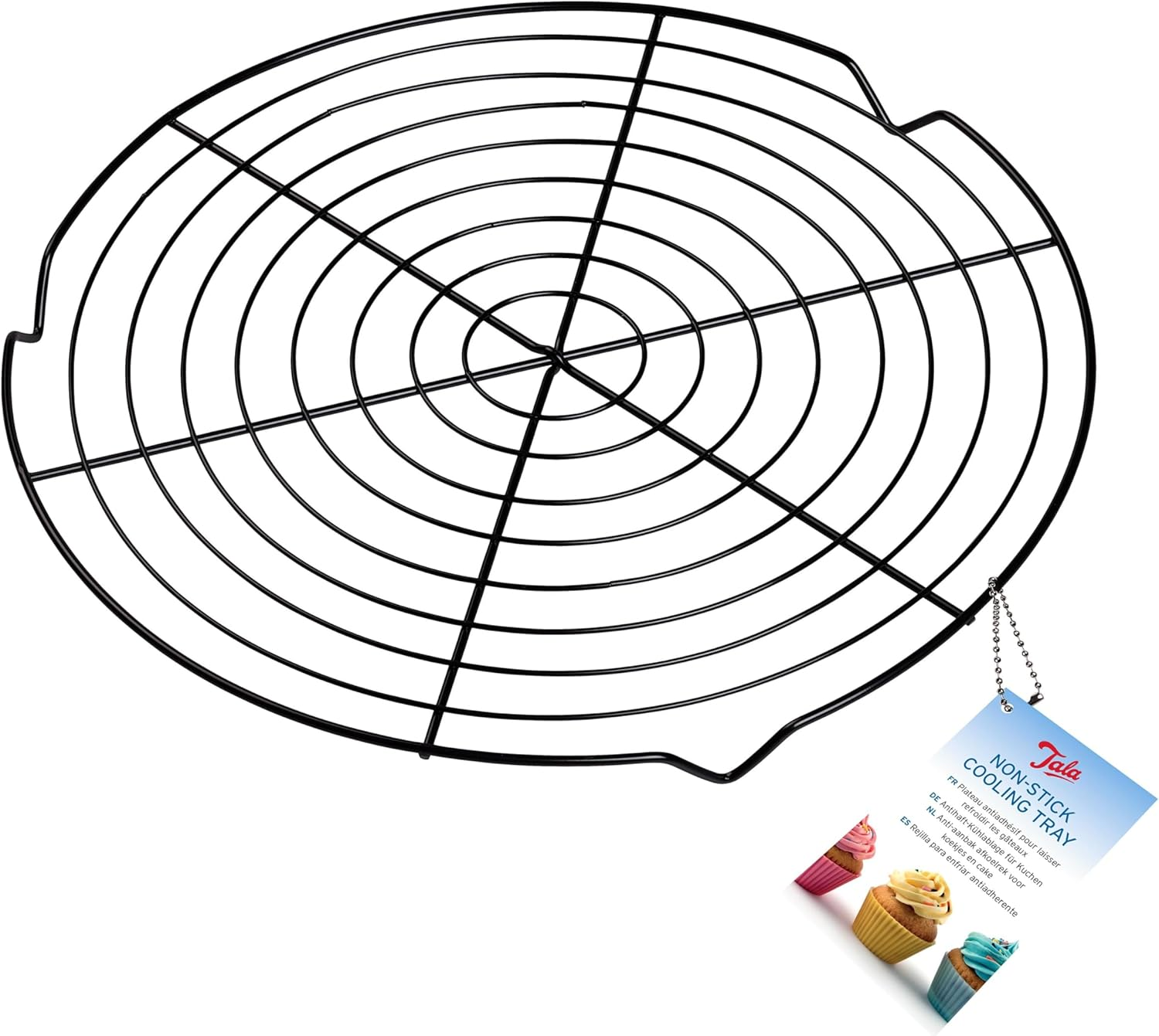Tala 10A10261 Cake Cooling Rack, Metal,30Cm Diameter image number 5
