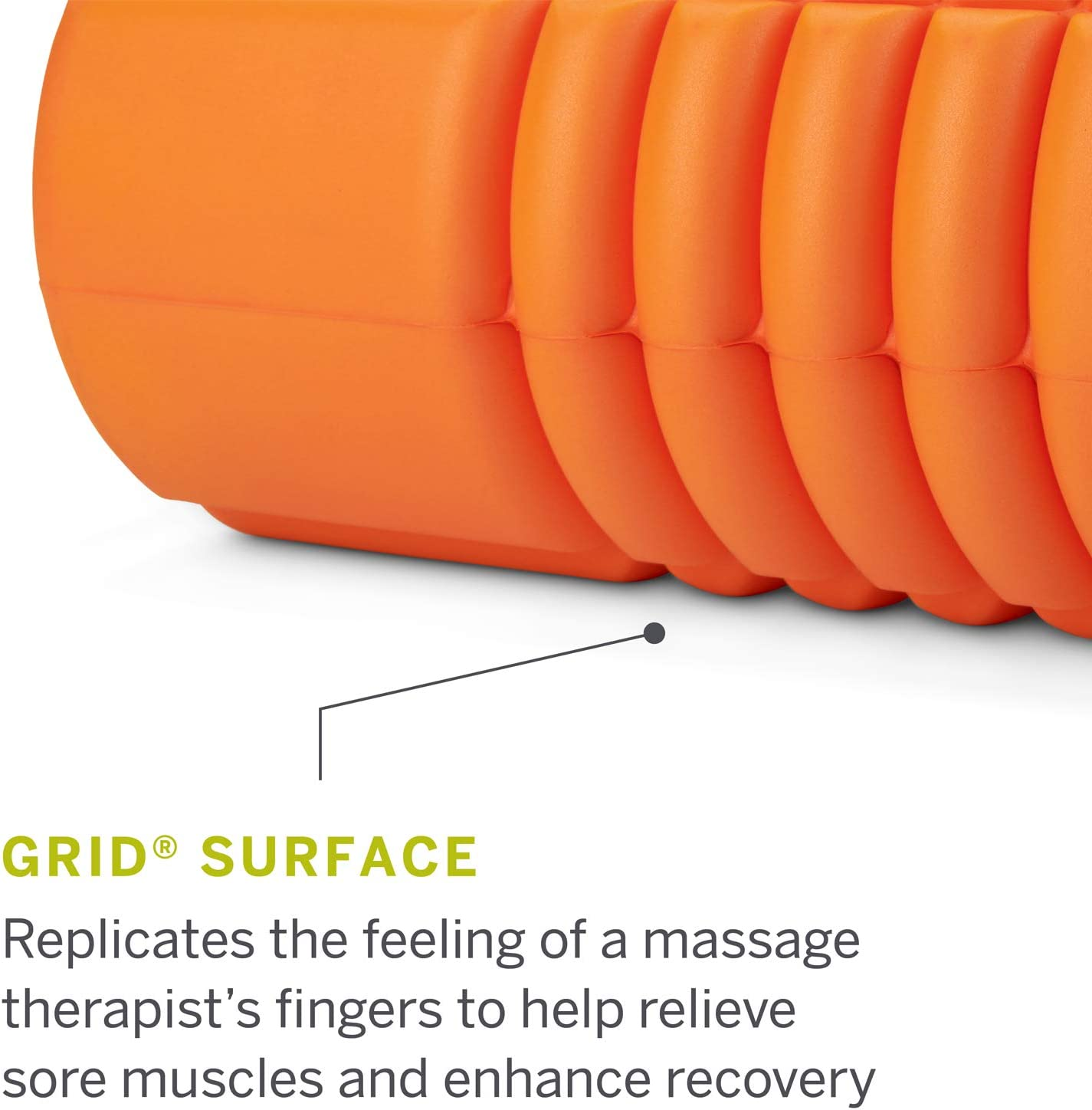 Triggerpoint Grid Travel Foam Roller for Exercise image number 4