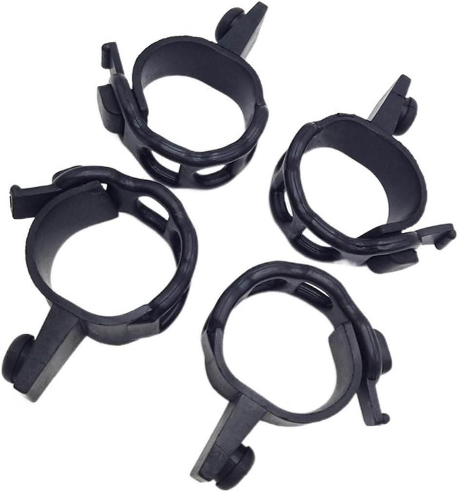 SLAVIK 4Pcs Motorcycle Headlight Straps Headlight Fairing Rubber Straps Dirt Bike Headlamp Fix Bracket Straps Compatible with TE image number 2