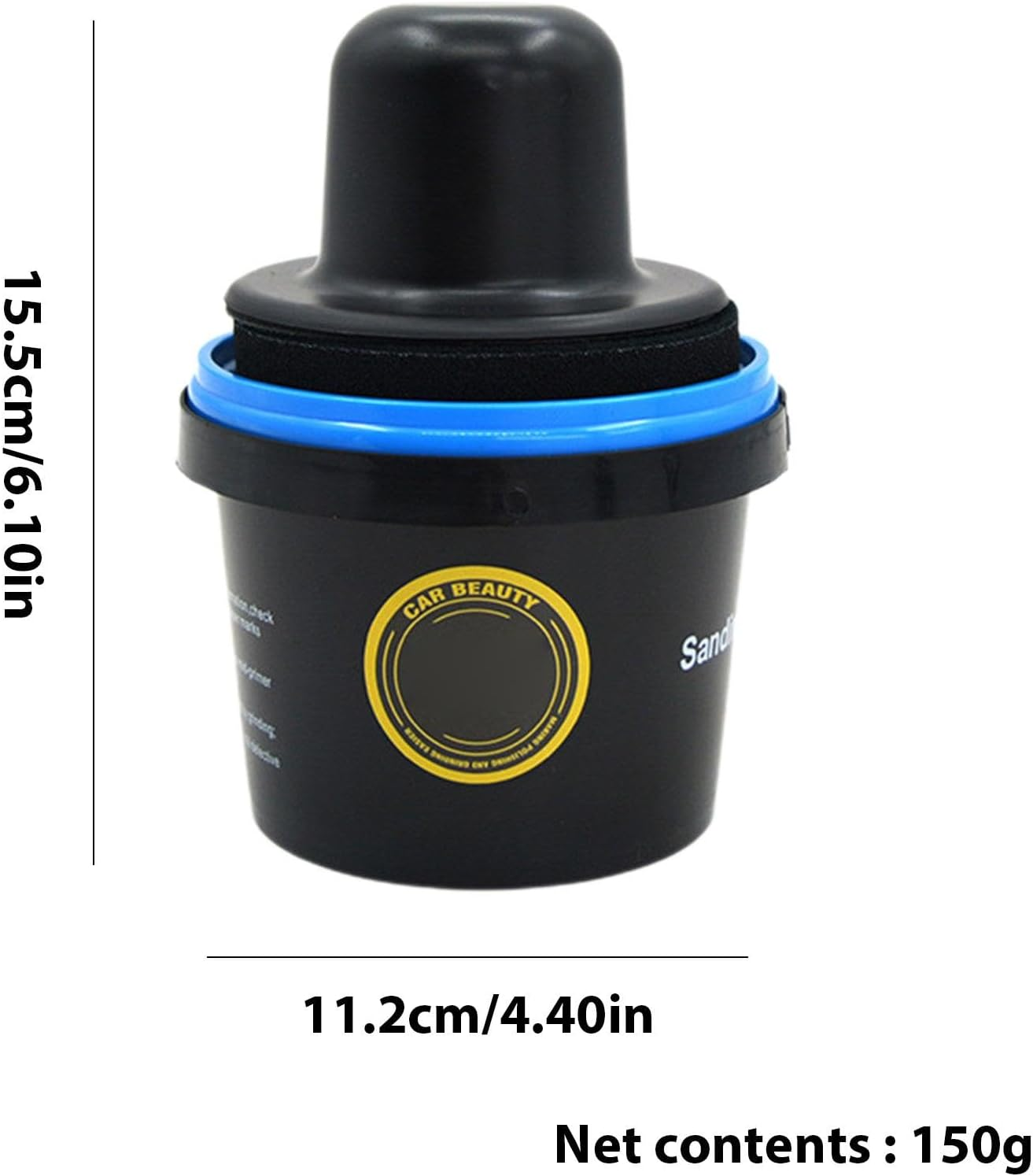 Car Body Powder Guide Coat - Dry Car Sheet Metal Grinding, Polishing with Carbon Powder | Carbon Powder Indicator for Atomic Putty Grinding, RE image number 3