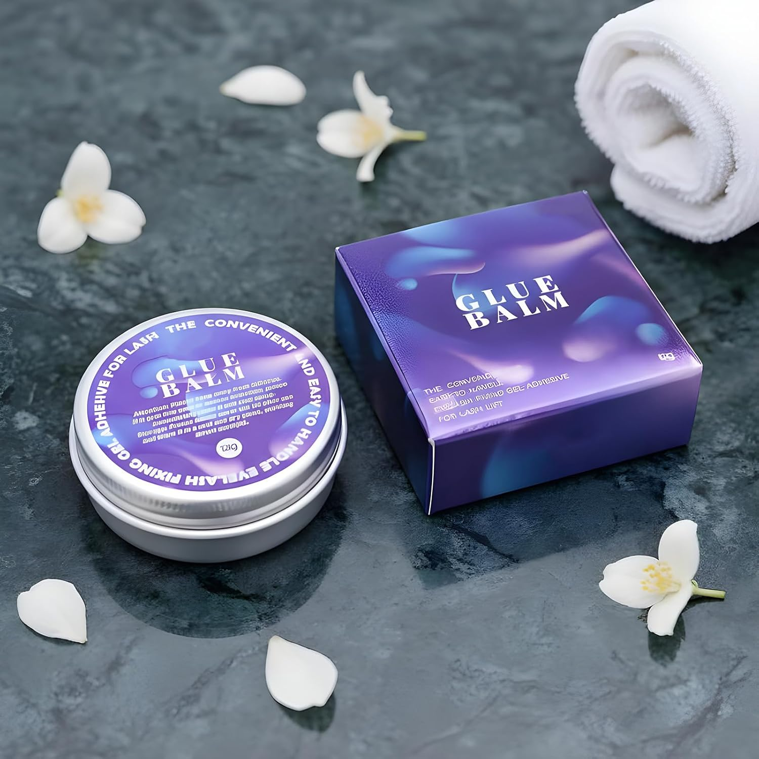 Wjnflqn Lash Lift Glue,Natural Fragrance Lash Lamination Gel - Eyebrow Perm Glue Balm - for Traveling Business Trip Home Outdoor School Wife Friend Sister image number 5