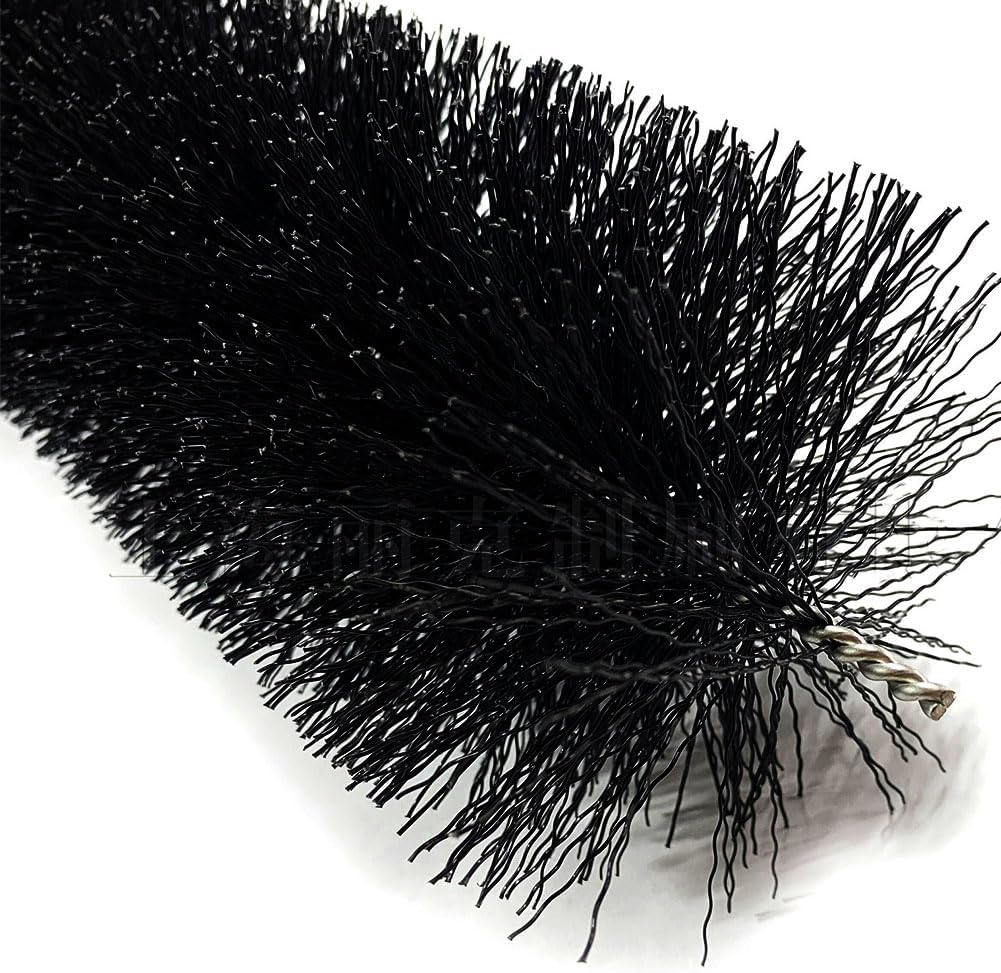 5 Pack Gutter Brush Guard System - 600X100Mm - Secure Brush in Gutter, Leaf Guard Stops, Gutter Guard Drain Brush Pipe Downpipe Leaves Brush Cleaner Leaf Cleaning Guards Black image number 6