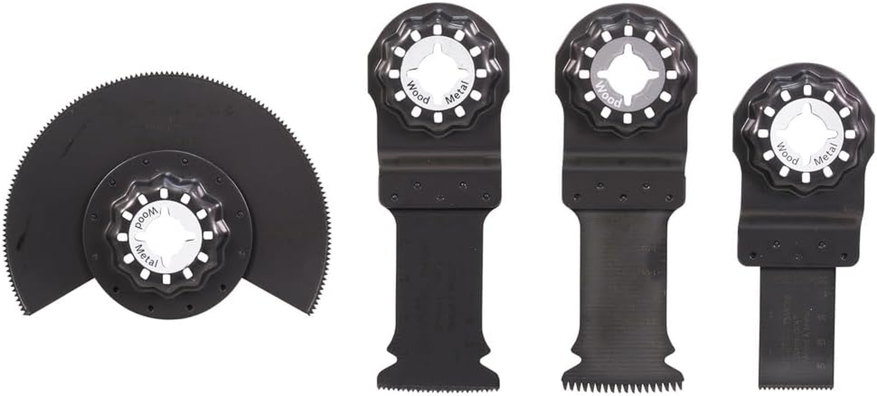 Makita B-67480 Multi Tool Plunge Cut Saw Blade (4 Pieces Set) image number 1