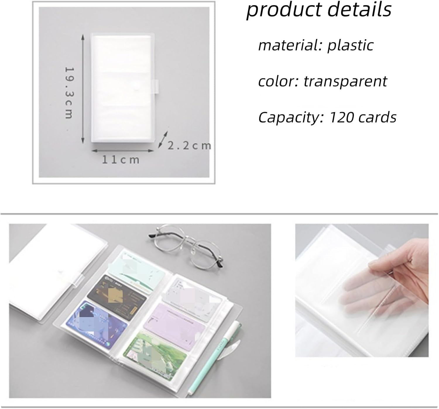 Suytvenxau Card Case for Yoto Cards Holds 120 Audio Cards Compatible with Yoto Card Holder Organizer for Kids Boys and Girls image number 4