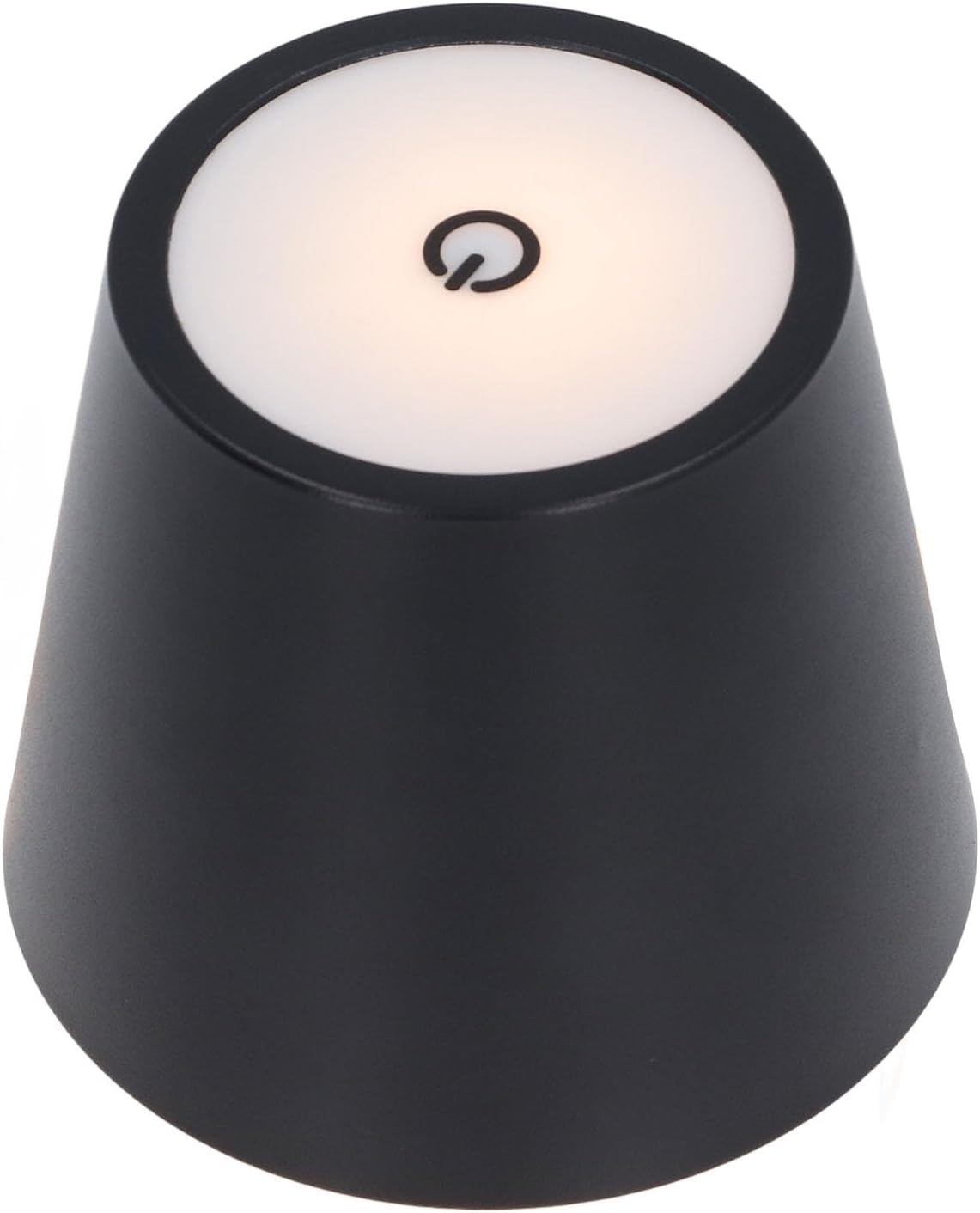 LED Wine Bottle Lamp RGB 3 Color, Stepless Dimming Touch Control Bottle Light, Rechargeable Cordless Lamp for Home Decor (Black) - White image number 5