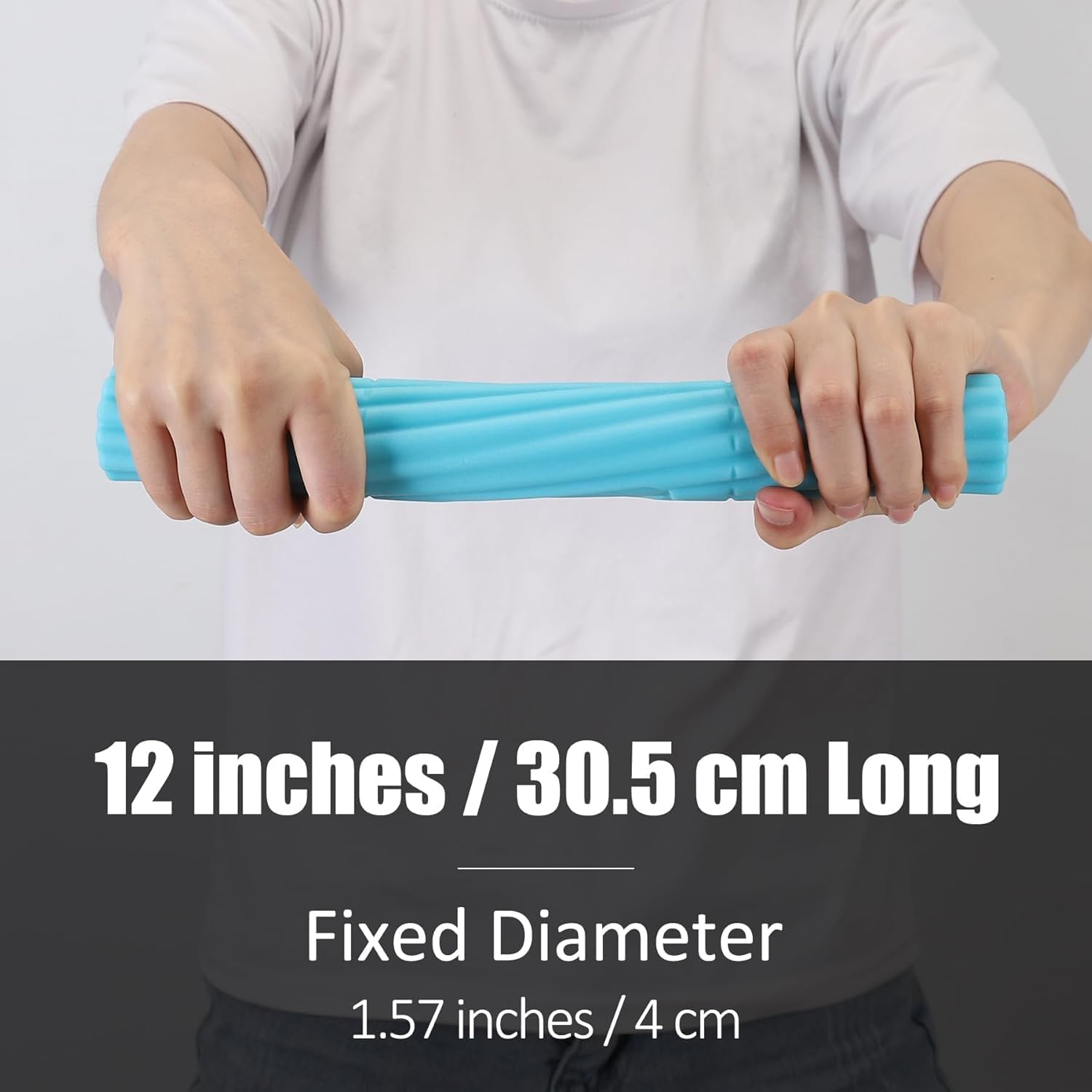 Flex Therapy Strengthener Bar for Tennis Elbow, 1Pcs Golfers Elbow, Tendonitis - Physical Therapy Resistance Bar for Wrist and Forearms Pain Relief (Blue) image number 1