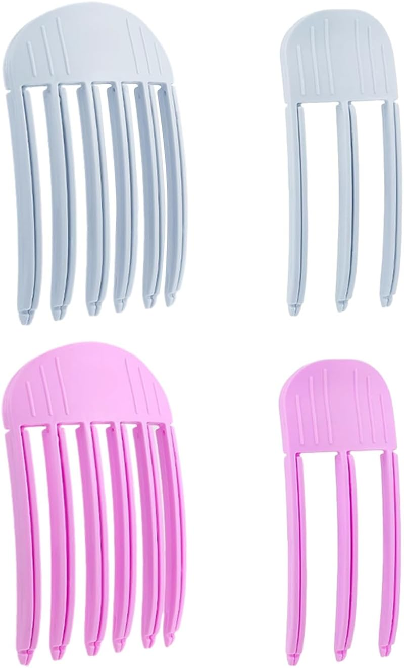4 Pieces Creative Hair Clips Hair Clips for Fluffy Hair, Hair Styling Tools, Plastic Hair Styling Tools, Hair Styling Accessories