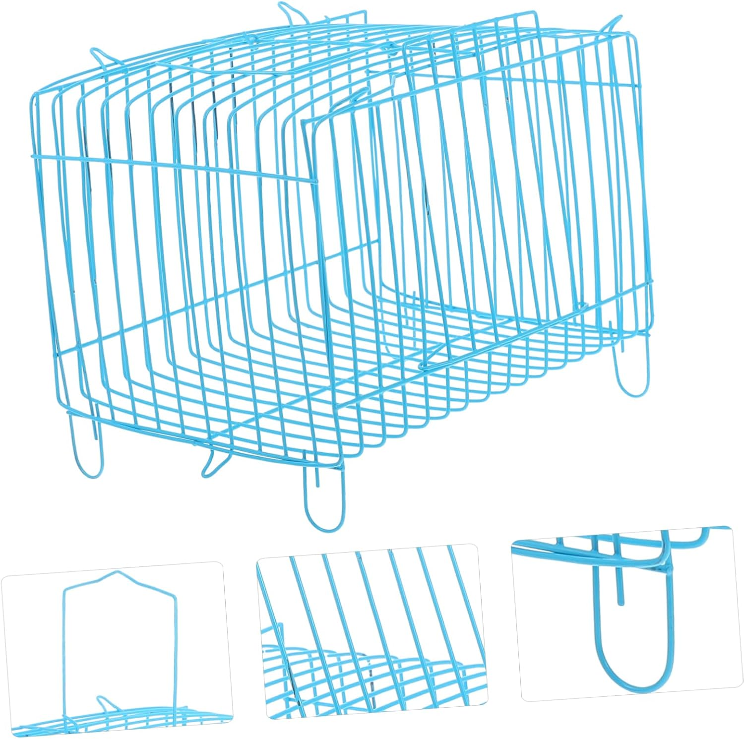 COSMEVIVI Small Bird Carrying Cage Parrot Travel Carrier Portable Cage Bird Carrier Comfortable image number 2