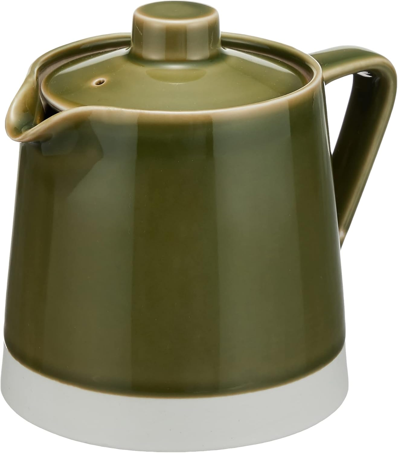 Hasamiyaki 19586 Essence Stainless Steel Tea Strainer Set, 16.9 Fl Oz (500 Ml), Brown, Plain, Candy Glaze, Stylish, Teapot, Made in Japan, Tea Pot, Porcelain image number 6