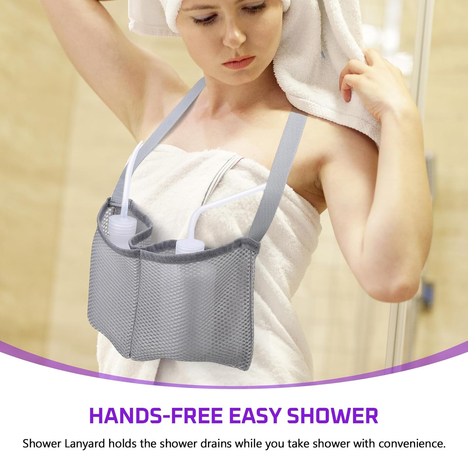 Geelin Post Mastectomy Pillow, Breast Surgery Lumpectomy Recovery Supplies, Post Mastectomy Essentials, Breast Reduction Pillow Recovery Belt Protection Surgery Gift image number 4