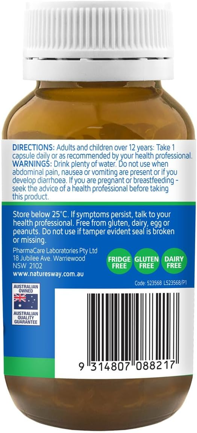 Nature'S Way Restore Daily Health 120 Capsules image number 2