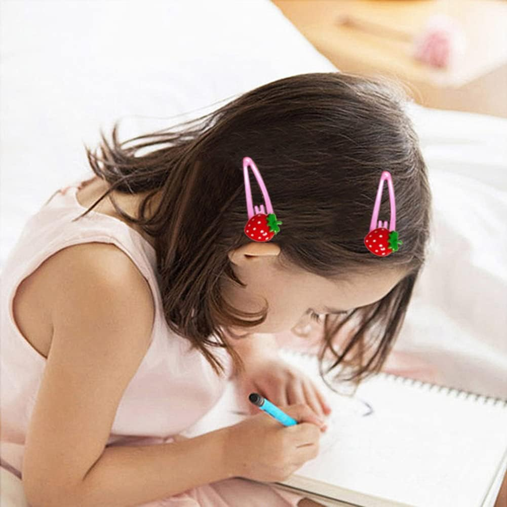 LLHDKF Rurili Mini Resin Strawberry Flat Back for Scrapbooking Embellishment DIY Craft Decors Hair Accessories 50 Pcs（A） image number 5