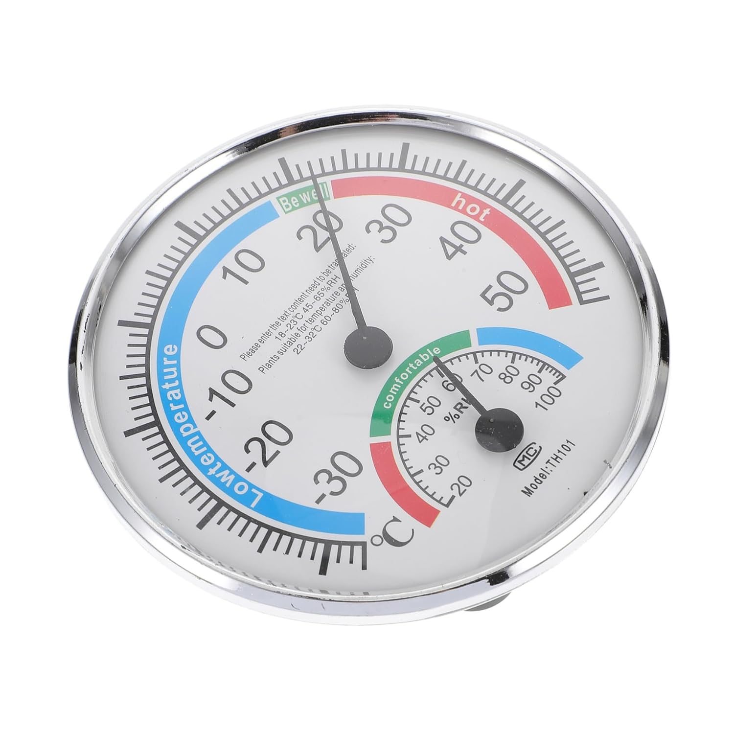 Balacoo 2-In-1 Hygrothermograph and High Precision Temperature Humidity Meter for Home and Sauna Use, Professional Sauna Thermometer Hygrometer Accurate Indoor Outdoor Readings image number 2