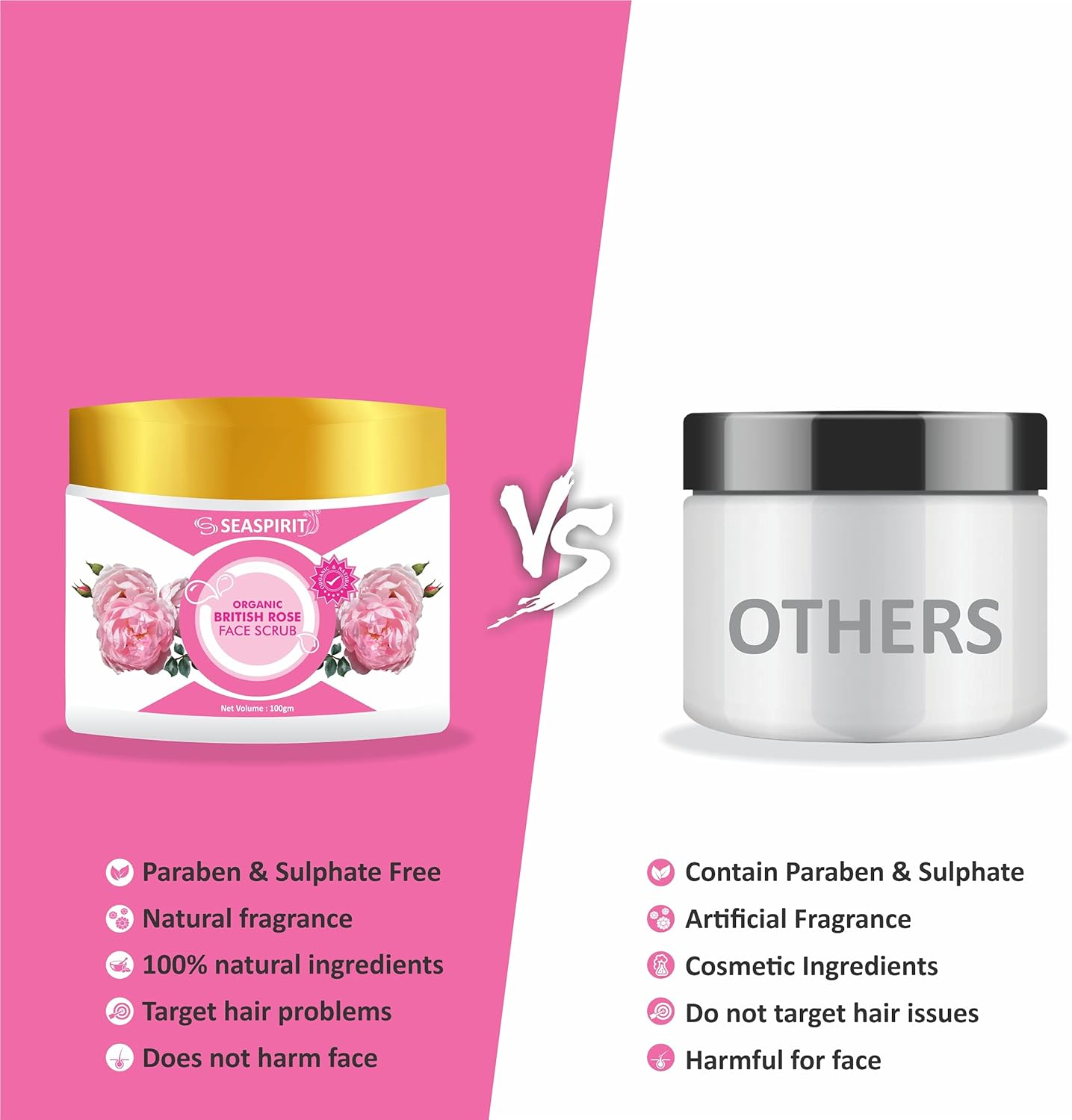 SEAHAVEN Mint GEL SCRUB for Face and Body with Vitamin-E, for Women'S and Men'S, All Skin Ty image number 2