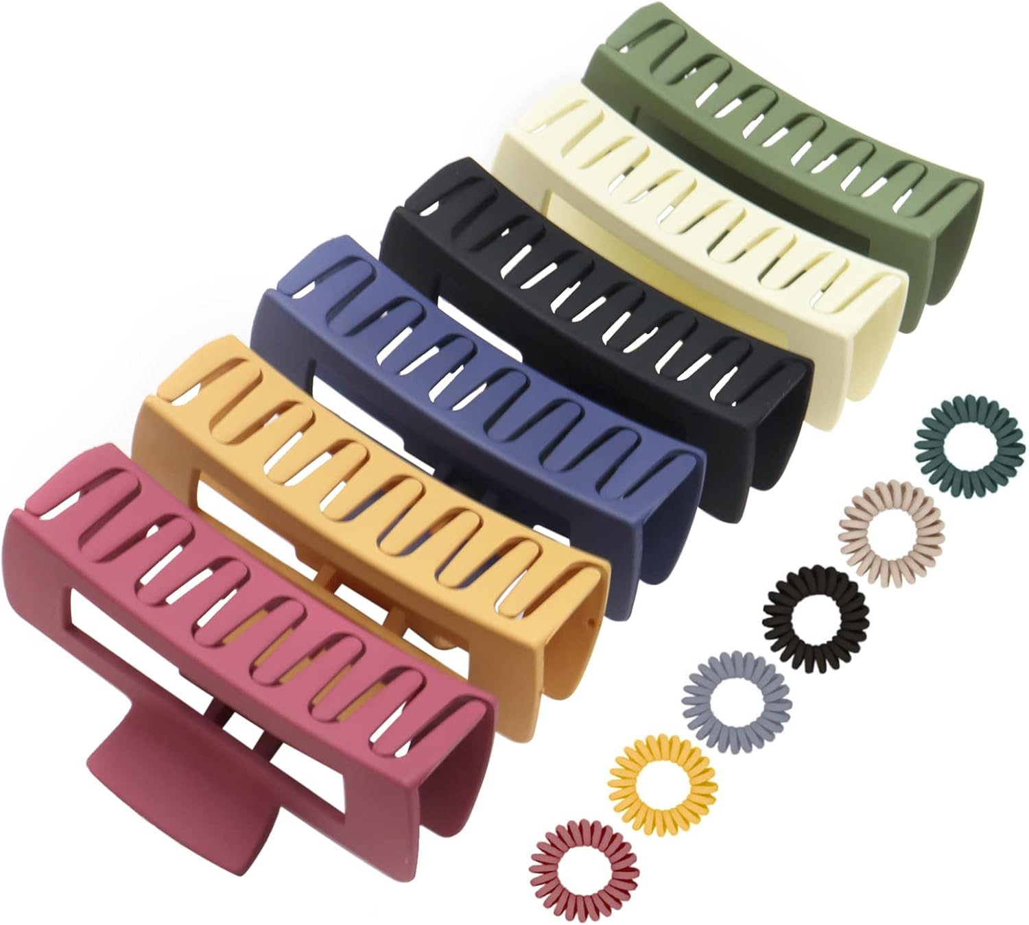 Kavya Hair Claw Large Thick Hair Clips Large Non-Slip Hair Clip Rectangular Hair Clips Women 11 Cm Hair Clip Hair Accessories