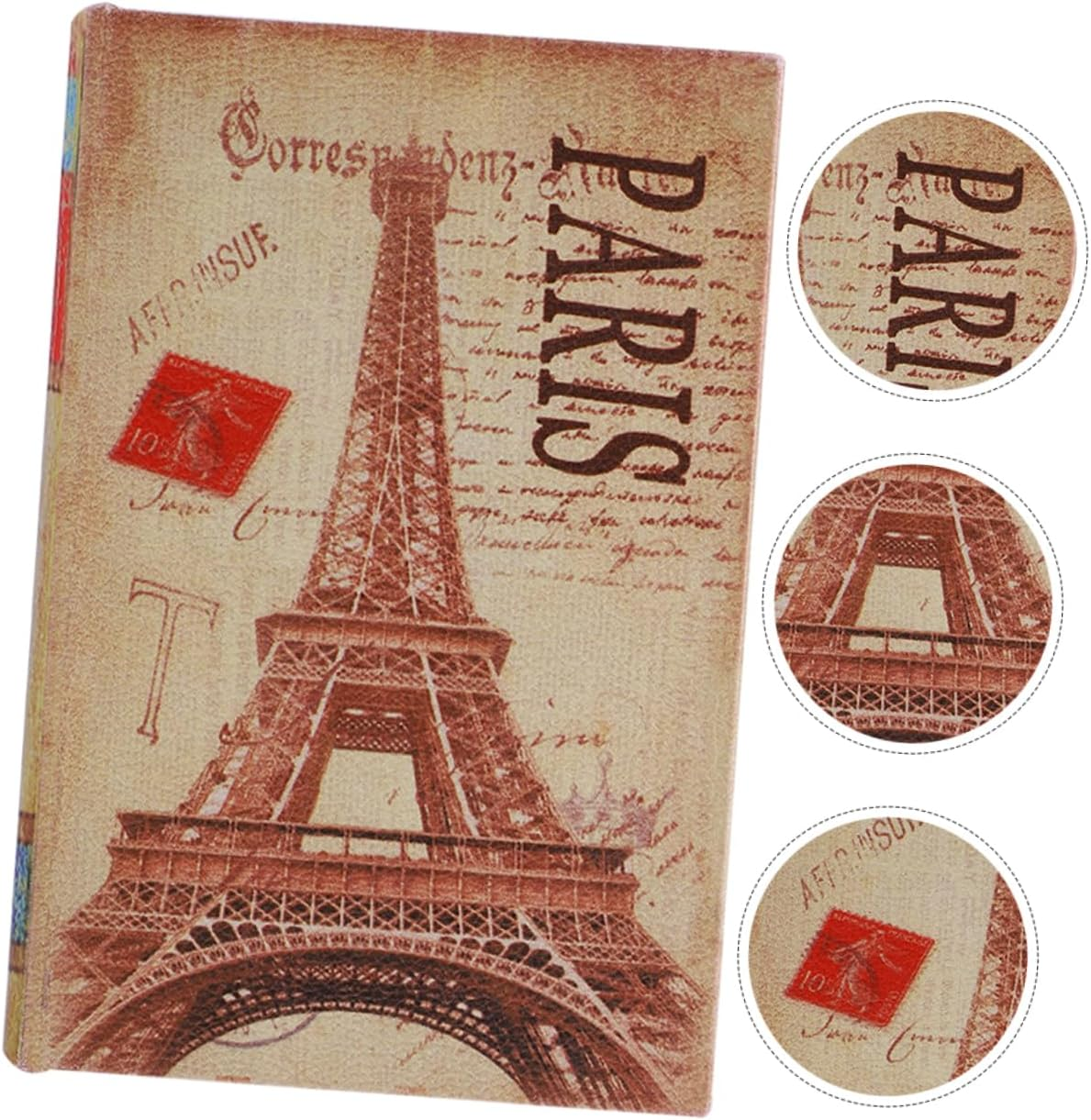 False Decorative Ornament Jewelry Keepsake Box Vintage Faux Book Model Treasure Chest Unique Home Office Decor Chic Book Shaped Storage Box for Accenting Any Room image number 5