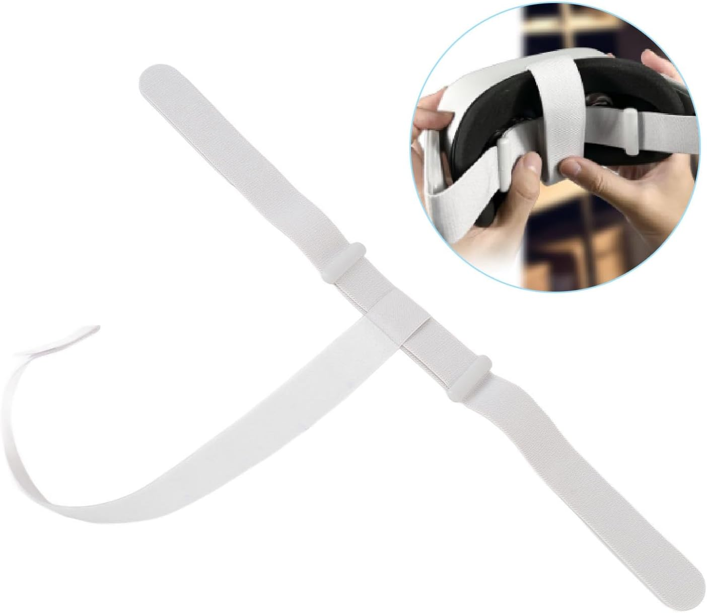 Wisoqu Head Strap Replacement for Meta2 Accessories, VR Accessory, Lightweight, Enhanced Comfort, Reduce Head Pressure image number 5