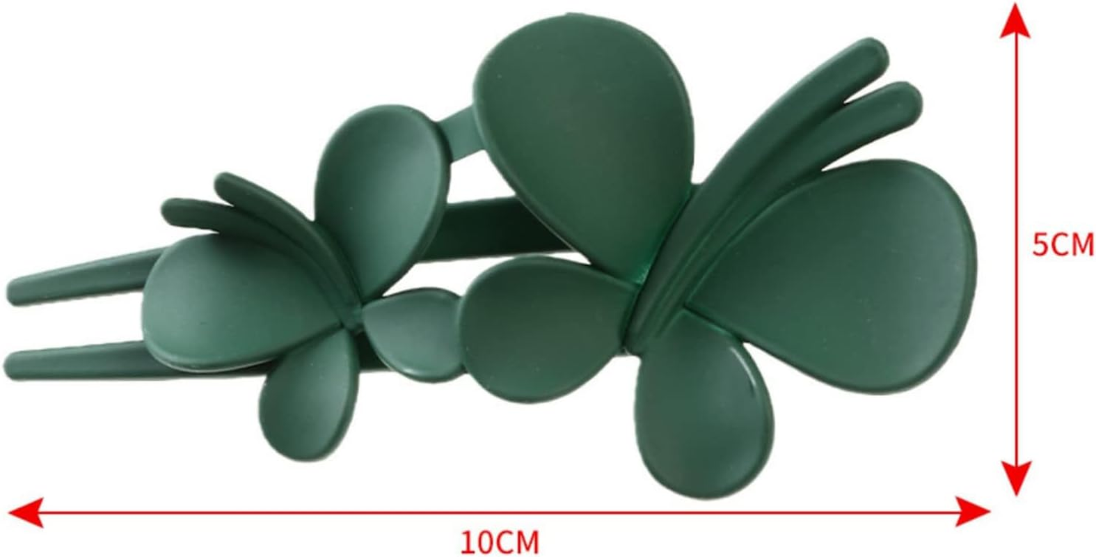 WEIPUER Butterfly Hair Clip Hair Clips Women'S Large Matt Duckbill Hair Clip Crocodile Hair Clip for Women Girls (Pack of 4) image number 2