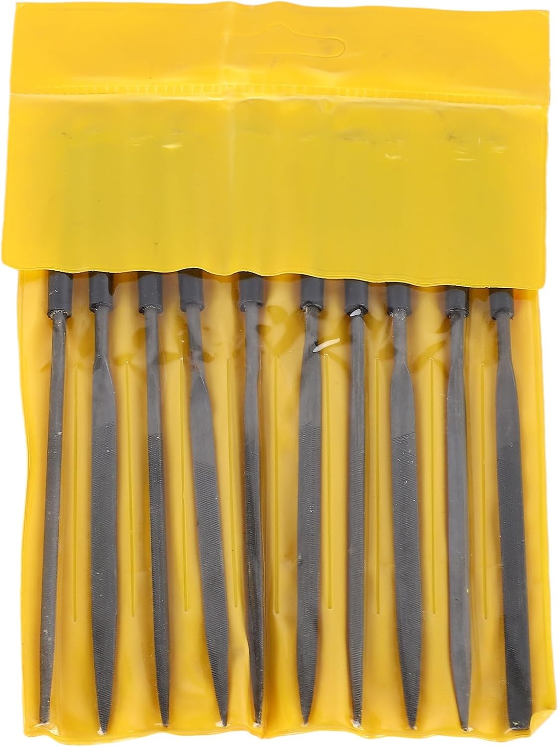 Guitar File Kit Metal Multi Purpose Set of 10 Fret Needle Luthier Musician Repair Tool Ideal for Guitar Parts image number 5