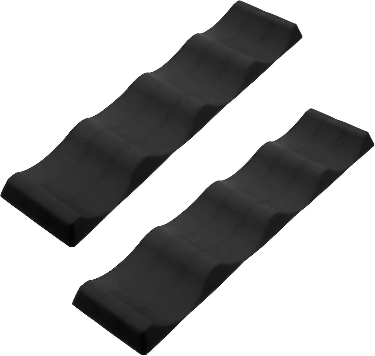 TOVINANNA Wine Bottle Stacker Folding Rack with Non-Slip Grooves Portable Kitchen Storage Organizer Holds up to 10 Bottles Space Saving Wine Holder for Home Bar Fridge and Beverage Display