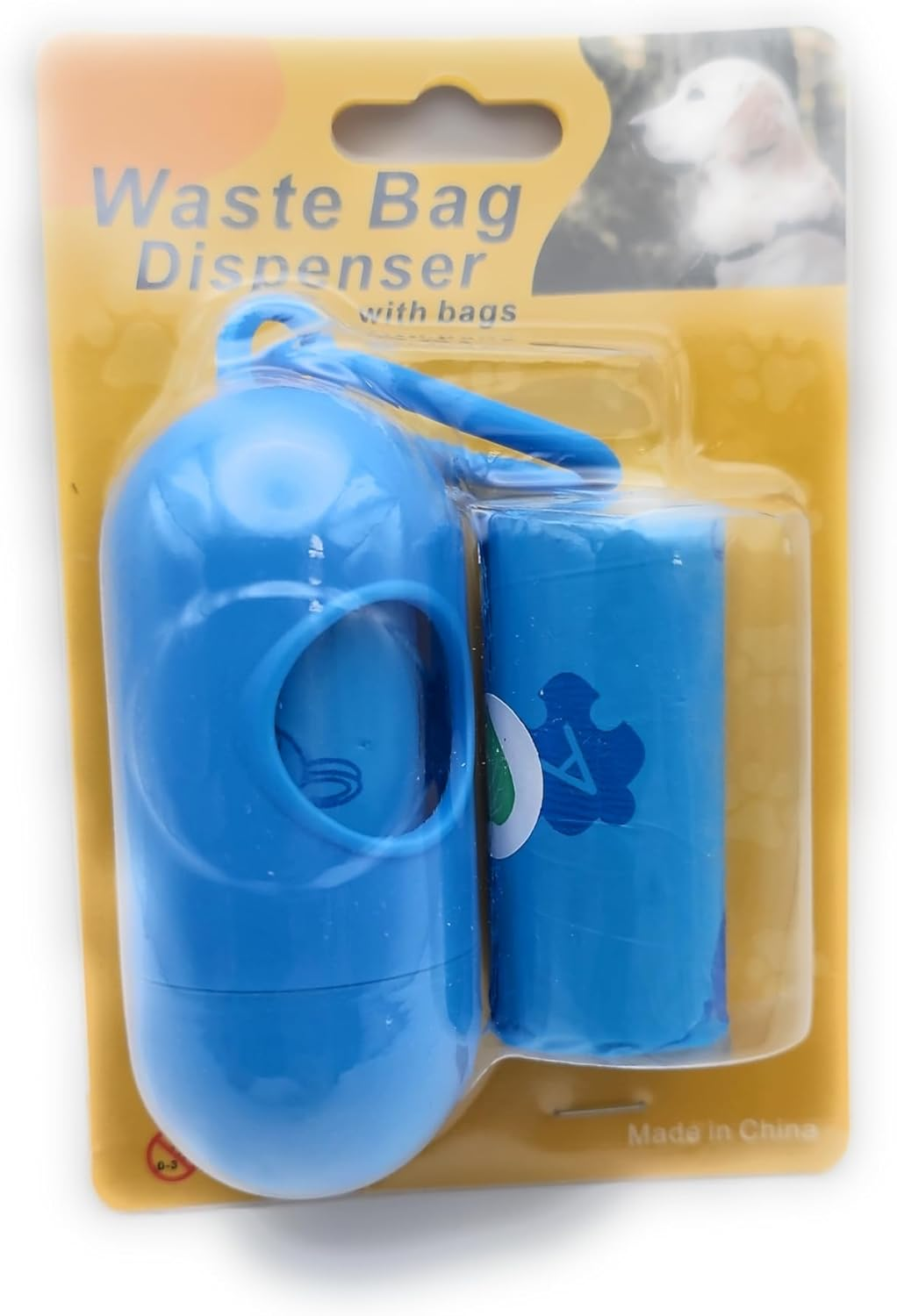 Pet Waste Bag Dispenser with Bags, Multiple Colours image number 3