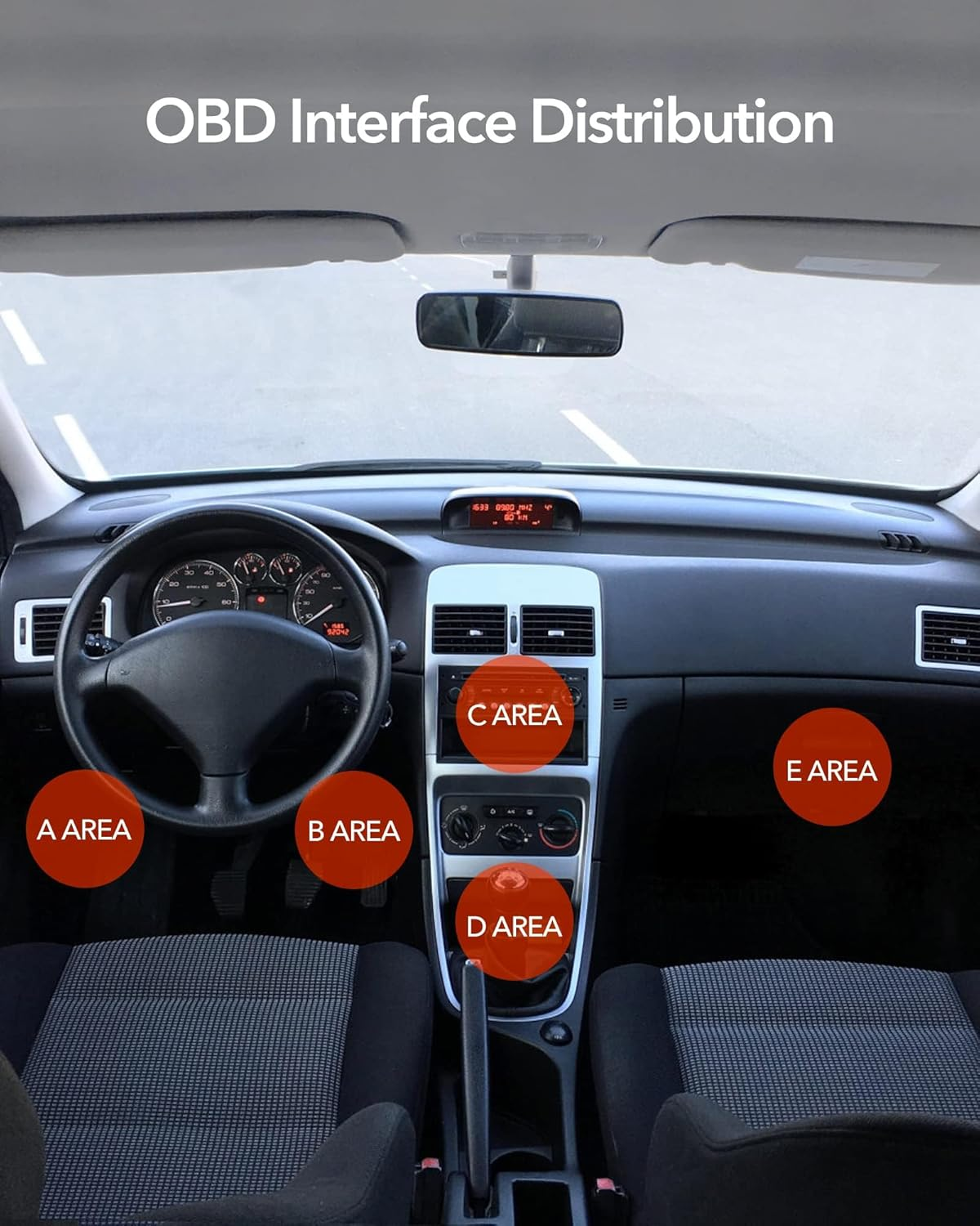 REDTIGER Dash Cam OBD Hardwire Kit Power Cable Type USB-C Connector 3M 12-24V to 5V for Dash Camera F7N/F7NP Low Voltage Protection image number 1