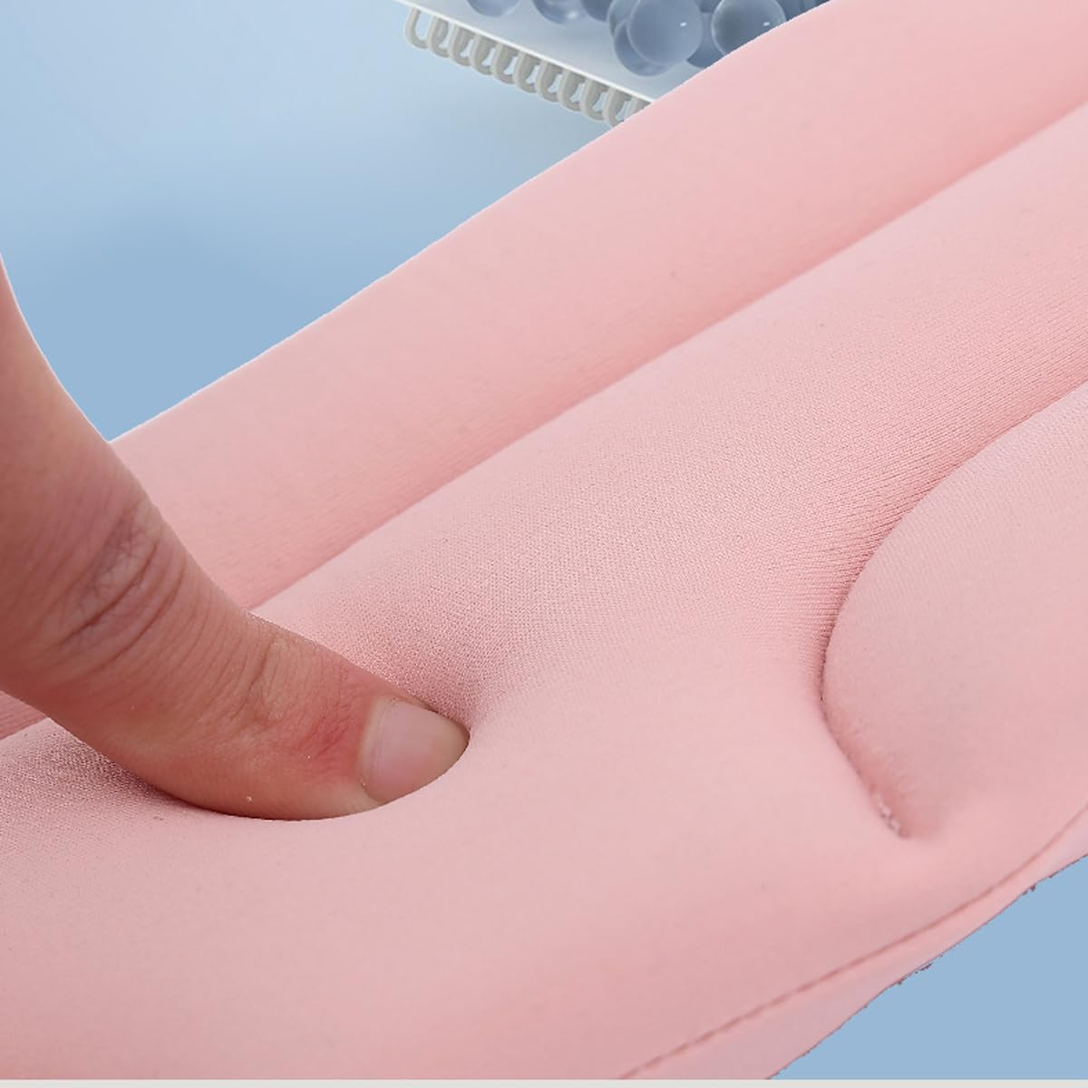 AIMALL Cervicorrect Neck Brace, Anti-Bow Forward Neck Straightener, Fixed Support Cervical Sleeve, Memory Foam, Available in Black, Grey, Pink - Black image number 6