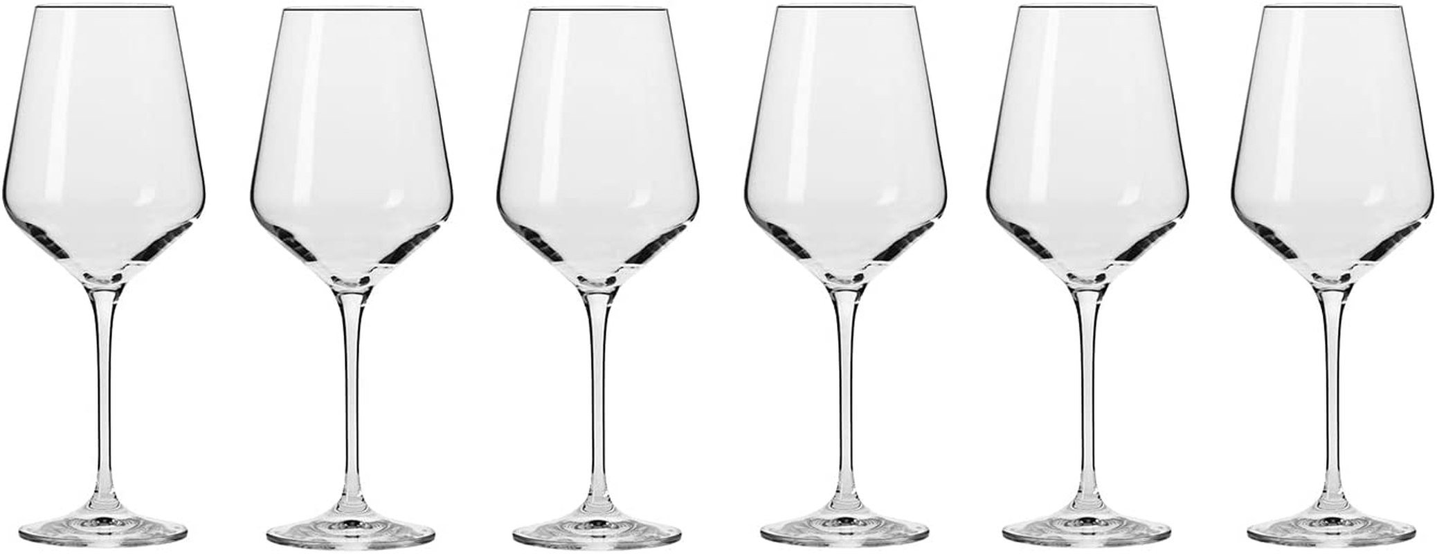 Krosno Avant-Garde Wine Glass 450ML 6Pc Gift Boxed