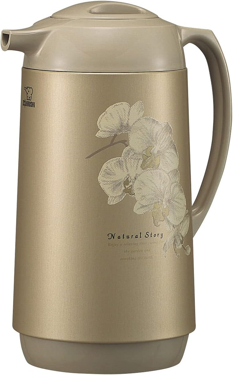 ZOJIRUSHI Thermal Serve Carafe, 1L, Royal Orchid, AHGB-10D FG, Made in Japan