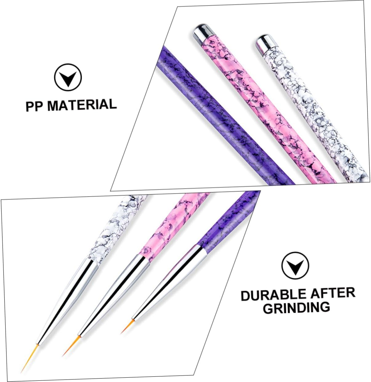 EPIGEIST Liner Clean Art Kit Gel Set Manicure Pen Brush Gel Nail Lamp Thin Supply Cuticle Tool Make Semi Lamp Polish Gel Nail Polish Uv Light Nail Kit Ink Light Builder 3D Ombre Uv Block Nail Brush Sticker Bristle Electric Glue Electric Nail Clipper Sculpture Sculpt Clipper Lead Clip Rhinestone image number 5