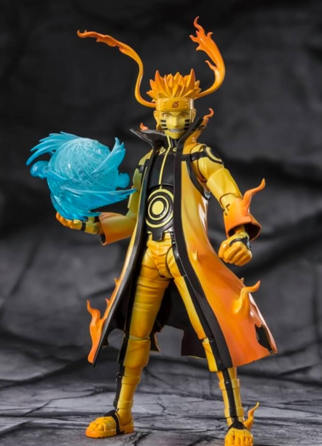 TAMASHII NATIONS S.H.Figuarts Naruto - Naruto Uzumaki (Kurama Link Mode) image number 2