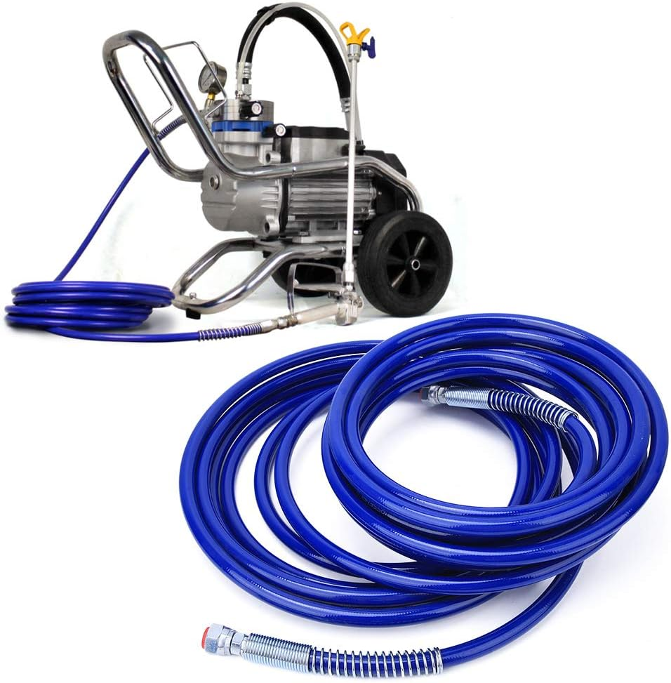 Sprayer Gun Hose, Paint Spray Hose, High Pressure Capacity for 1/4In Airless Paint Spray Hose Spray Gun Marine Automotive Wood Work image number 3