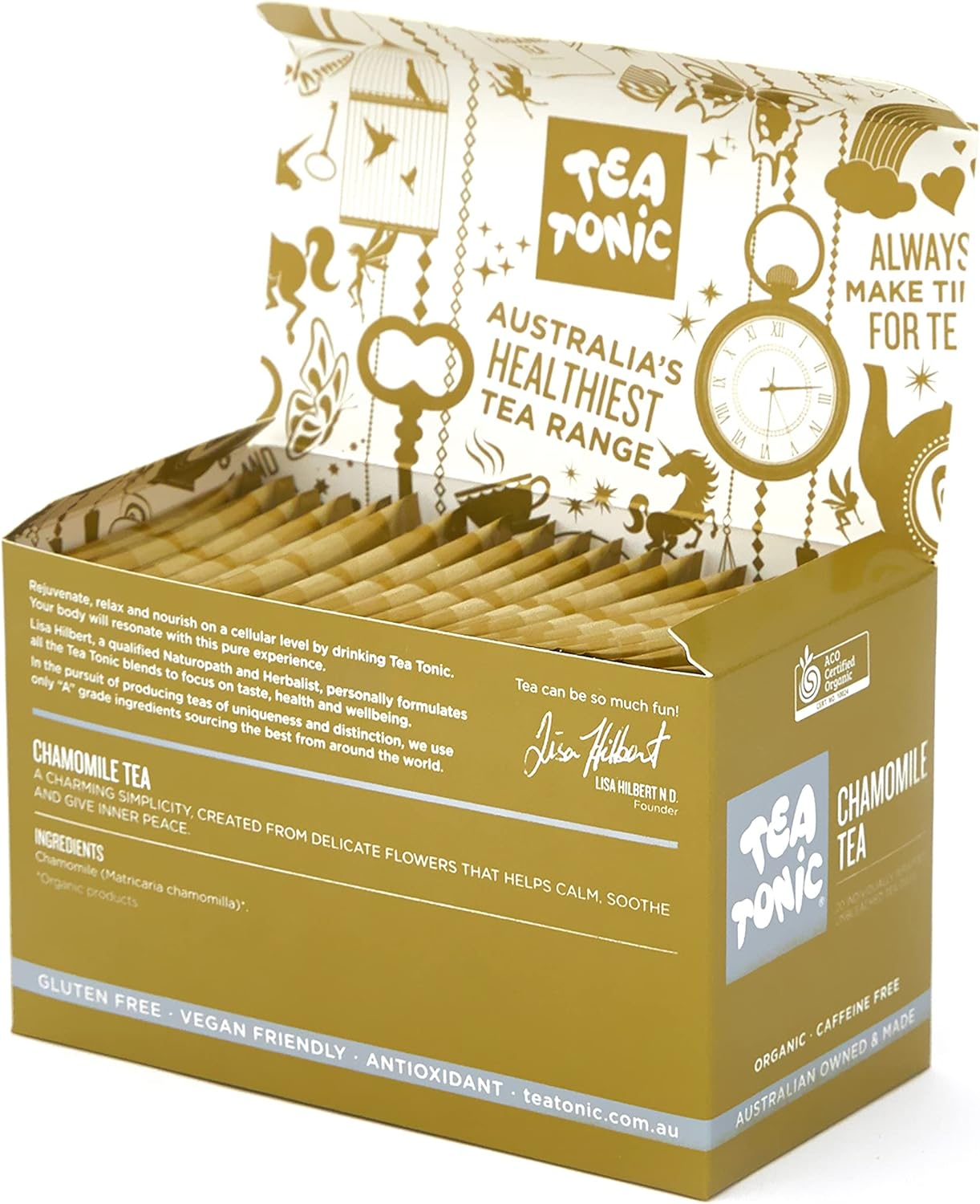 Tea Tonic Chamomile Tea 20 Teabags image number 1