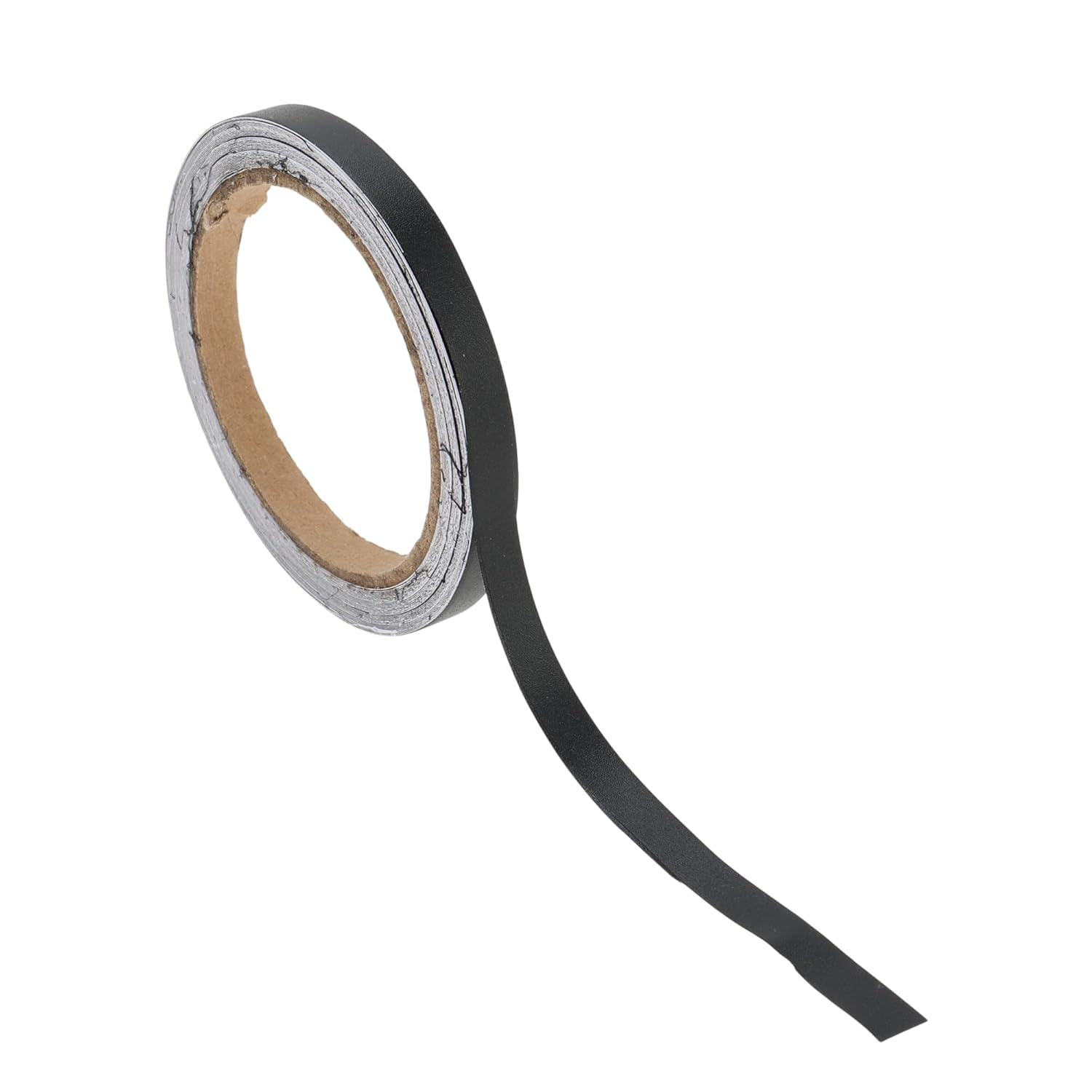 X AUTOHAUX Pinstripe Tape 15Mmx10M Car Stripes Pinstripe Decals for Car Motorcycle and Boat Racing Stripes DIY Stickers Matte Black 1 Pc image number 5