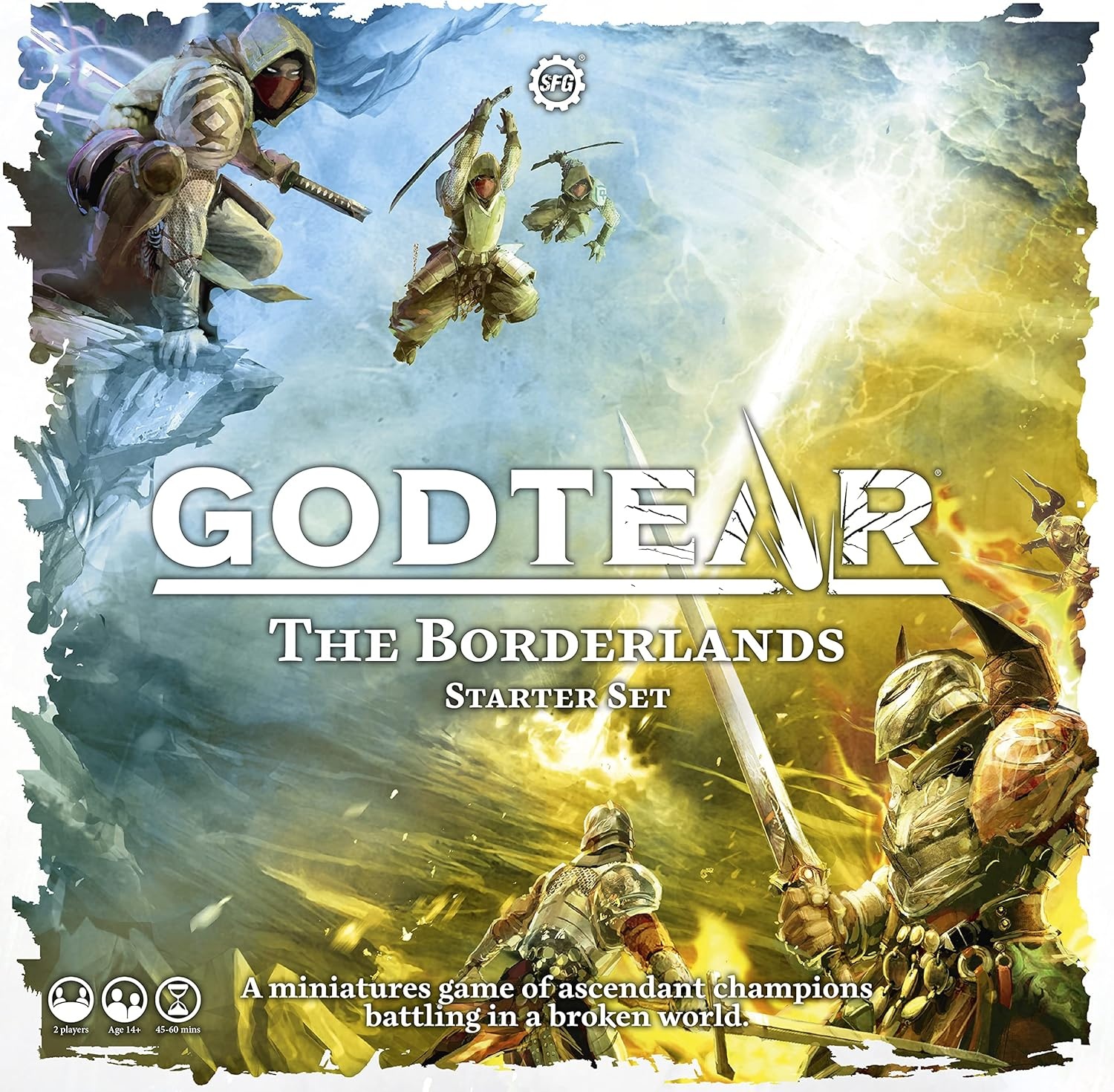 Steamforged Games Godtear Borderlands Starter Set (SFGT-012), Blue image number 2