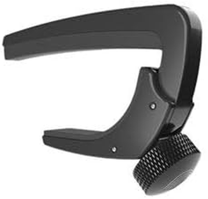 D'Addario Guitar Capo for Acoustic and Electric Guitar - NS Capo Lite - Adjustable Tension - Guitar Accessories - Works for 6 String and 12 String Guitars - Lite - Black image number 5