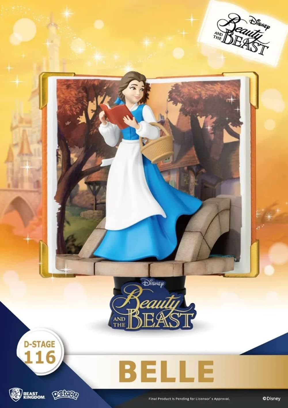 Beast Kingdom | D Stage Disney Story Book Series Beauty and the Beast - Belle | Collectable, Figurine image number 6