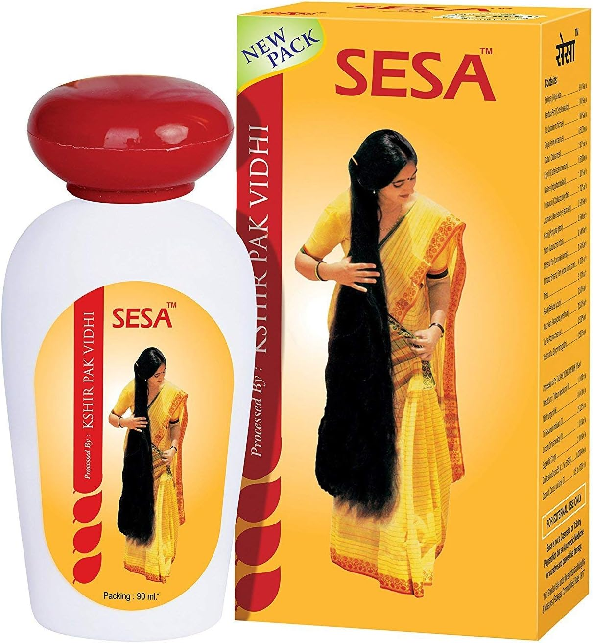 Sesa Oil (For Long Beautiful and Nourished Hair) 90Ml