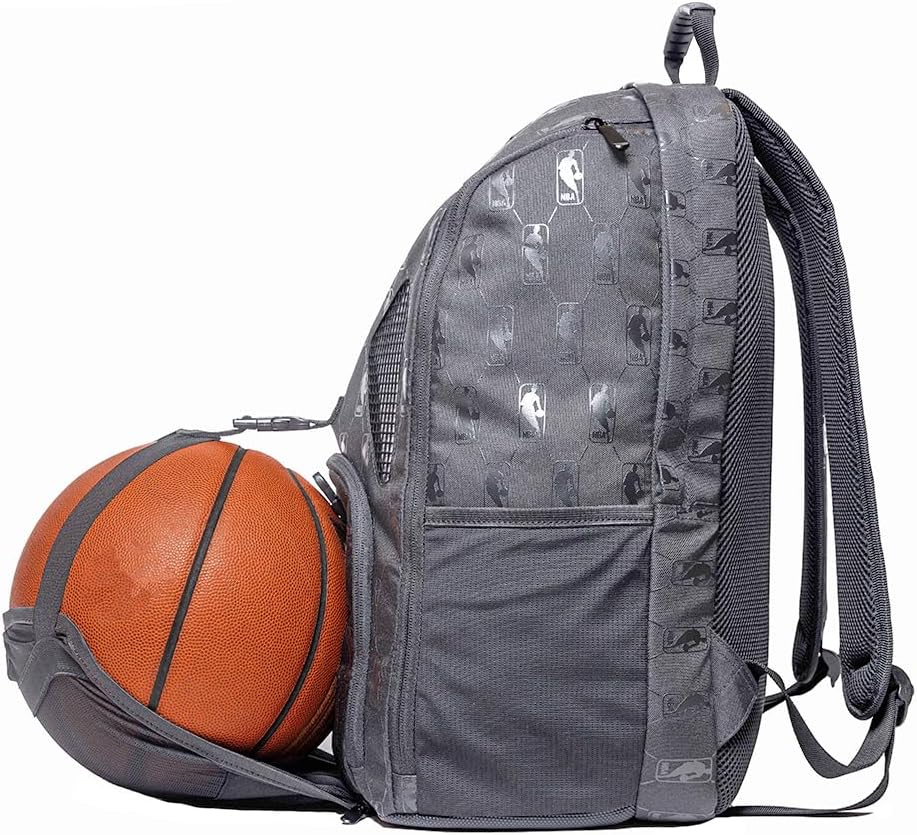 POINT3 NBA Basketball Backpacks Road Trip Tech, Officially Licensed NBA Bag with Drawstring for Basketball, Football, & More image number 3