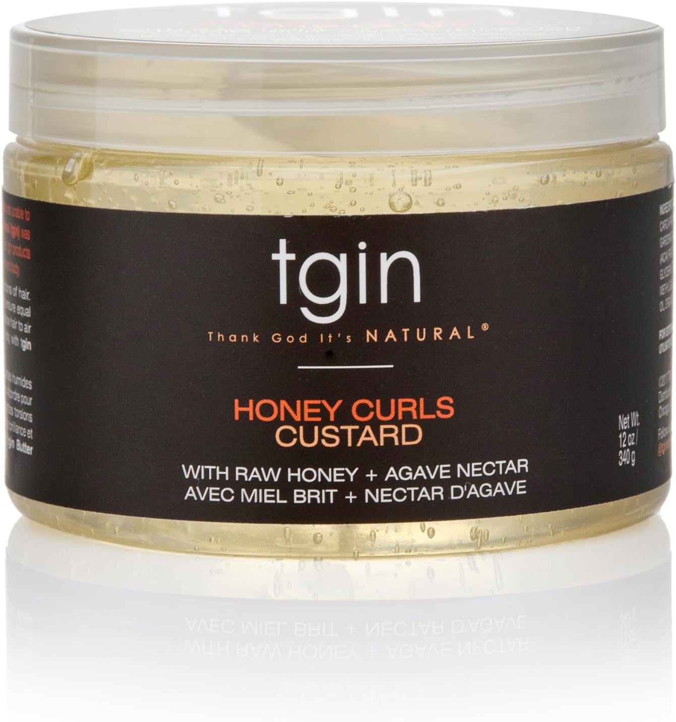 Thank God It'S Natural Honey Curls Custard - 12 Oz - for Natural, Dry, Curly, Damaged Hair image number 6