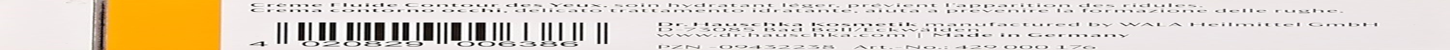 Dr. Hauschka Daily Hydrating Eye Cream, 12.5 Ml