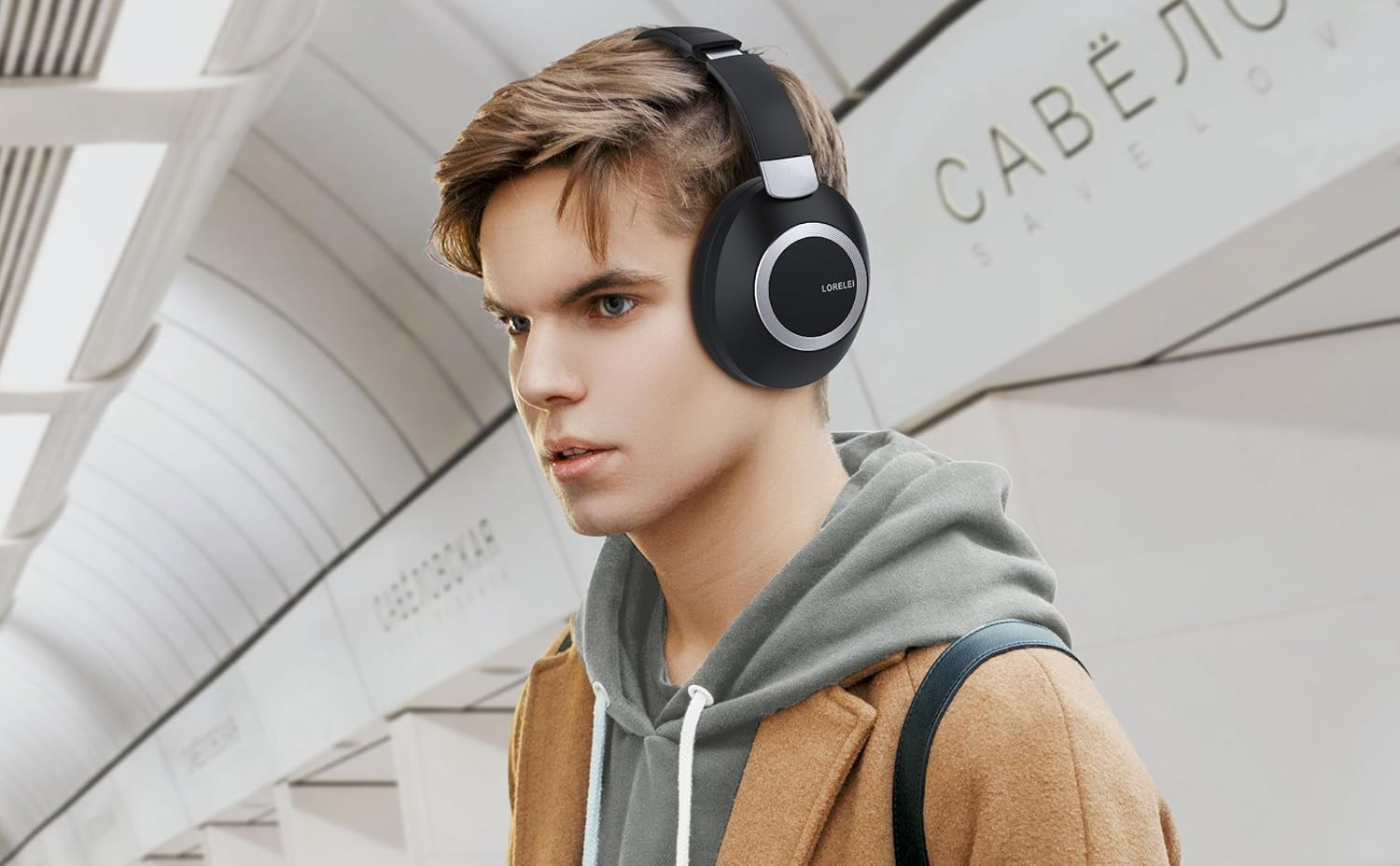 LORELEI B-C6 Wireless Headphones (Space Black)