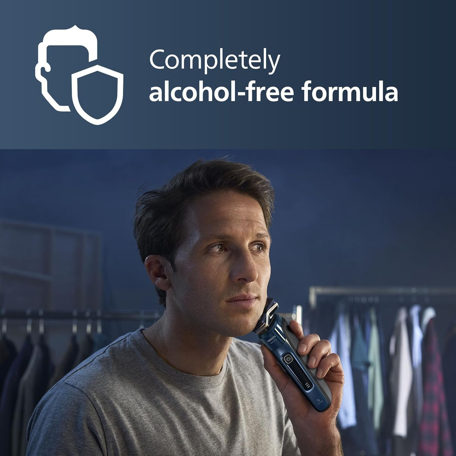 Philips Norelco Quick Clean Pod Cartridge, Lubricates Shaver and Eliminates Cut Hair, 2X 5.4 Fl Oz Cartridges (Up to 6M Supply), CC12/52 image number 1